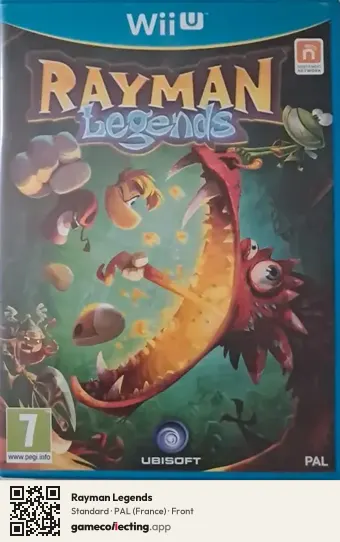 Rayman Legends Nintendo Wii U, France box front