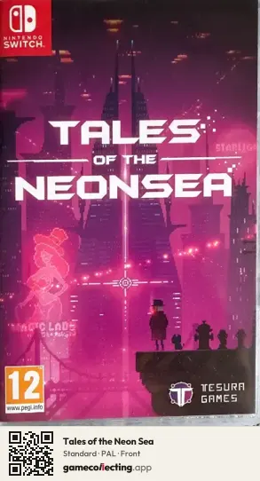 Tales of the Neon Sea Nintendo Switch, PAL box front