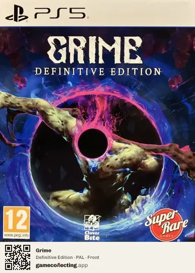 Grime PlayStation 5, PAL box front