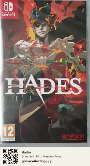 Hades Nintendo Switch, France box front