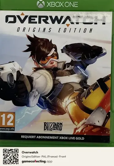 Overwatch Xbox One, France box front