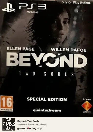 Beyond: Two Souls PlayStation 3, PAL box front