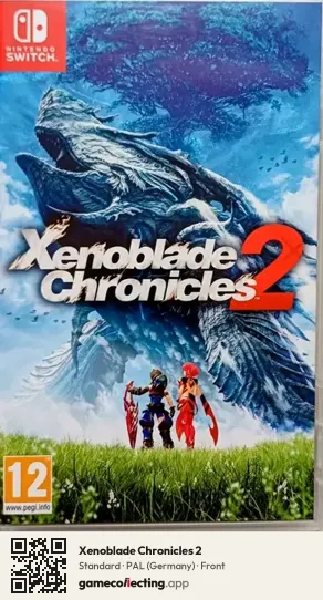 Xenoblade Chronicles 2 Nintendo Switch, Germany box front