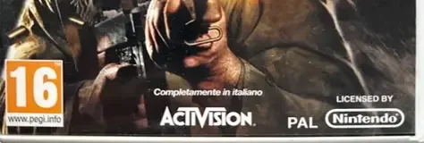 Call of Duty 3, the PEGI square on its front