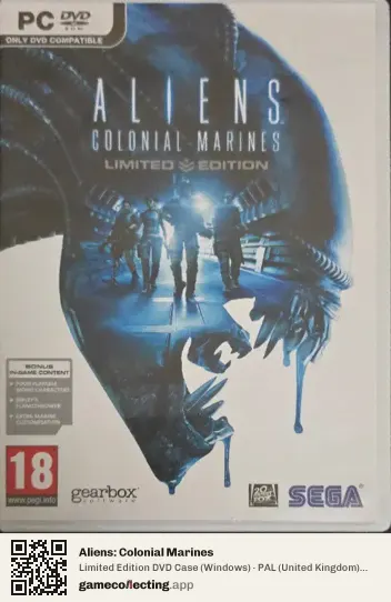 Aliens: Colonial Marines Computer, United Kingdom box front