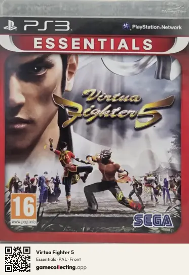 Virtua Fighter 5 PlayStation 3, PAL box front