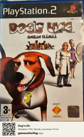 Dog's Life PlayStation 2, Nordic countries box front