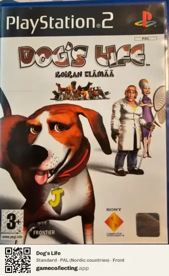 Dog's Life PlayStation 2, Nordic countries box front