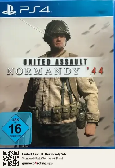 United Assault: Normandy '44 PlayStation 4, Germany box front