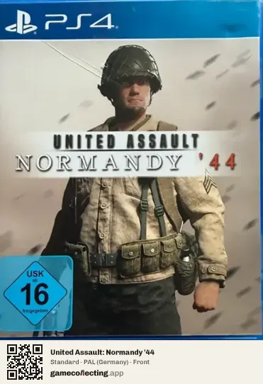United Assault: Normandy '44 PlayStation 4, Germany box front