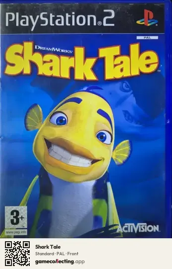 Shark Tale PlayStation 2, PAL box front
