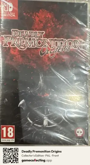 Deadly Premonition Origins Nintendo Switch, PAL box front