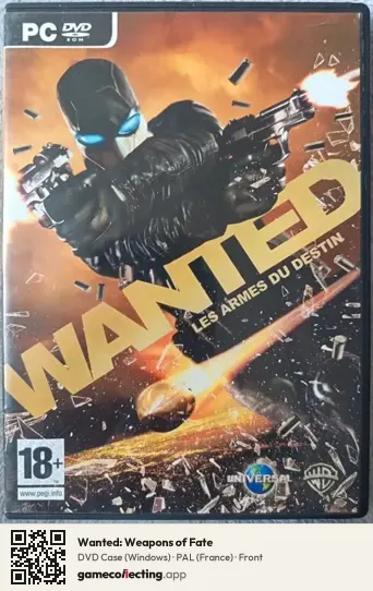 Wanted: Weapons of Fate Computer, France box front