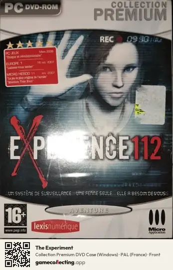 The Experiment Computer, France box front