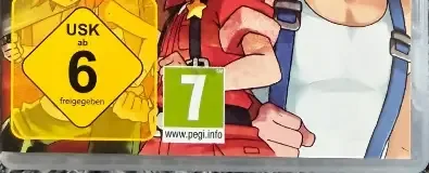 Advance Wars 1+2: Re-Boot Camp, the USK square on its front