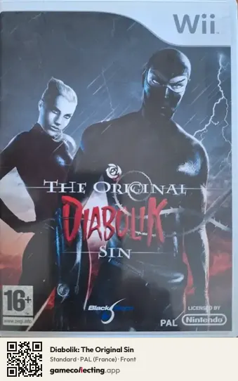 Diabolik: The Original Sin Nintendo Wii, France box front