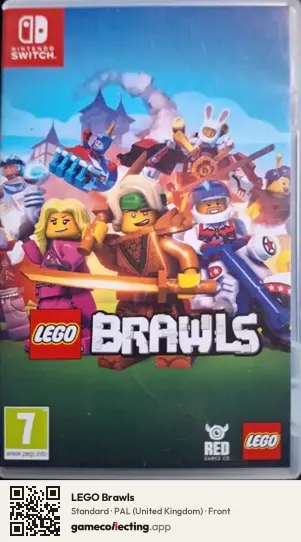 LEGO Brawls Nintendo Switch, United Kingdom box front