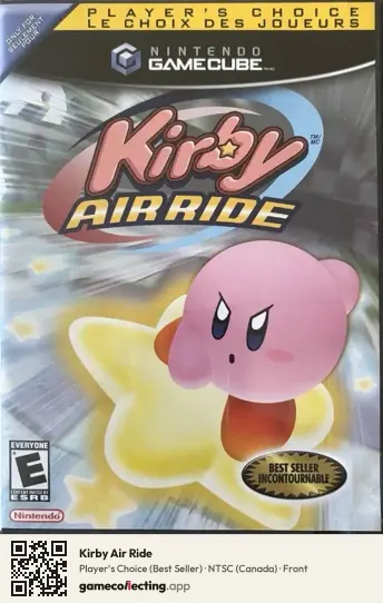 Kirby Air Ride Nintendo GameCube, Canada box front