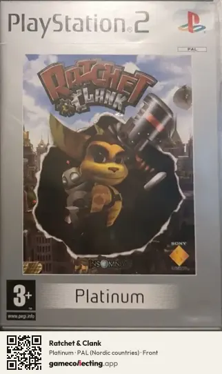 Ratchet & Clank PlayStation 2, Nordic countries box front