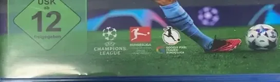 EA Sports FC 24, the USK square on its front