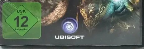 Might & Magic Heroes VII, the USK square on its front