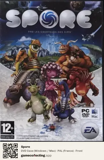 Spore Computer, France box front