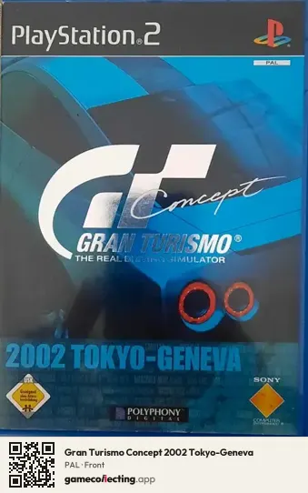 Gran Turismo Concept 2002 Tokyo-Geneva PlayStation 2, PAL box front