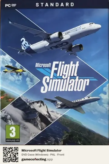 Microsoft Flight Simulator Computer, PAL box front