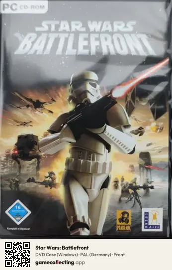 Star Wars: Battlefront Computer, Germany box front