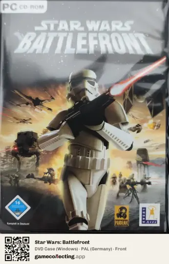 Star Wars: Battlefront Computer, Germany box front
