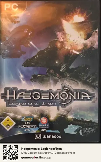 Haegemonia: Legions of Iron Computer, Germany box front