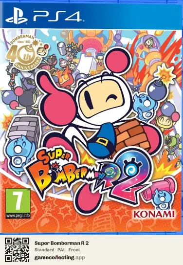 Super Bomberman R 2 PlayStation 4, PAL box front