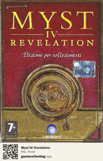 Myst IV: Revelation Computer, PAL box front