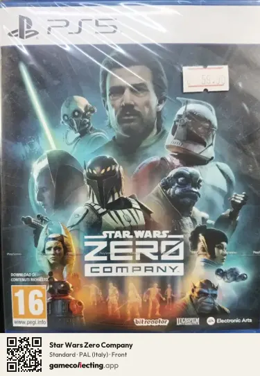 Star Wars Zero Company PlayStation 5, Italy box front
