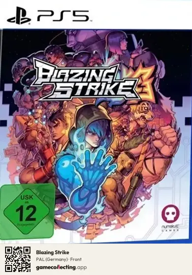 Blazing Strike PlayStation 5, Germany box front