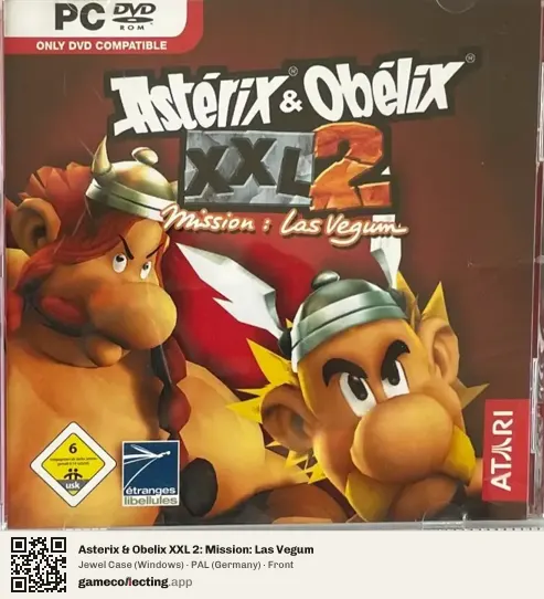 Asterix & Obelix XXL 2: Mission: Las Vegum Computer, Germany box front