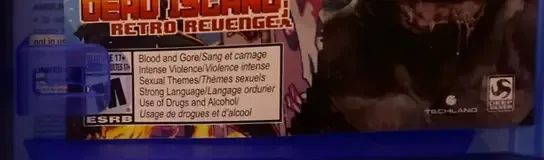 Dead Island Definitive Collection, the ESRB box on its front