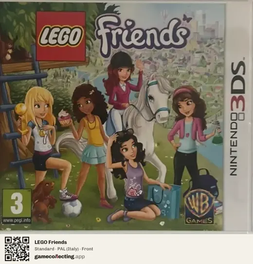 LEGO Friends Nintendo 3DS, Italy box front