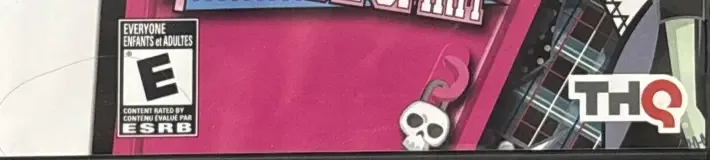 Monster High: Ghoul Spirit, the ESRB box on its front