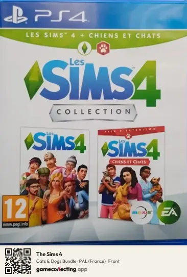 The Sims 4 PlayStation 4, France box front