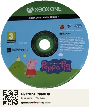 My Friend Peppa Pig Xbox One, PAL disc