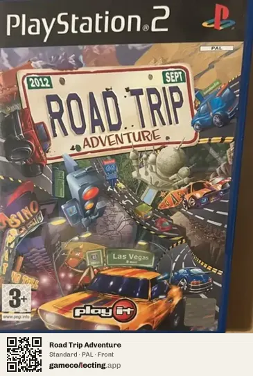 Road Trip Adventure PlayStation 2, PAL box front