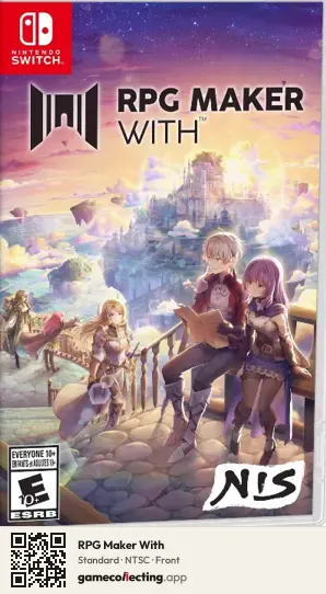 RPG Maker With Nintendo Switch, NTSC box front