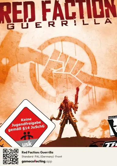 Red Faction: Guerrilla PlayStation 3, Germany box front