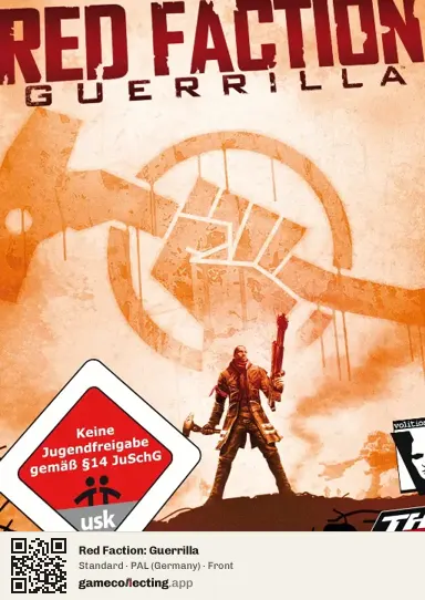 Red Faction: Guerrilla PlayStation 3, Germany box front