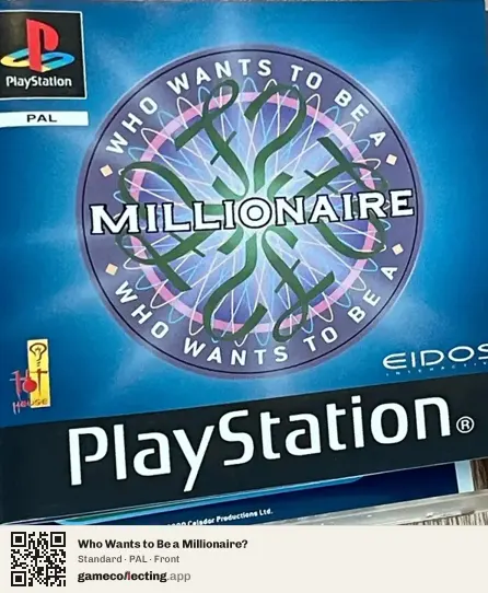 Who Wants to Be a Millionaire? PlayStation, PAL box front
