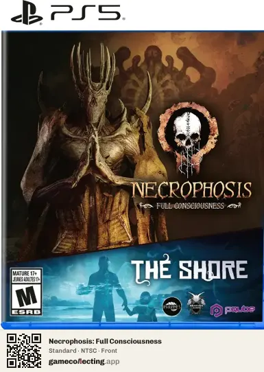 Necrophosis: Full Consciousness PlayStation 5, NTSC box front