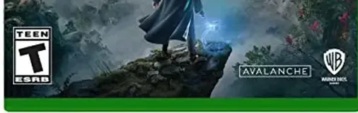 Hogwarts Legacy, the ESRB box on its front