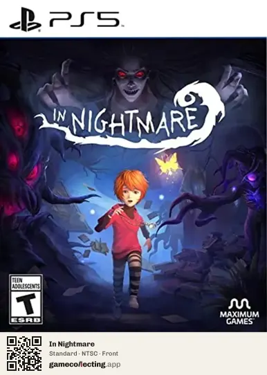 In Nightmare PlayStation 5, NTSC box front