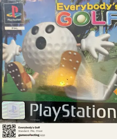 Everybody's Golf PlayStation, PAL box front